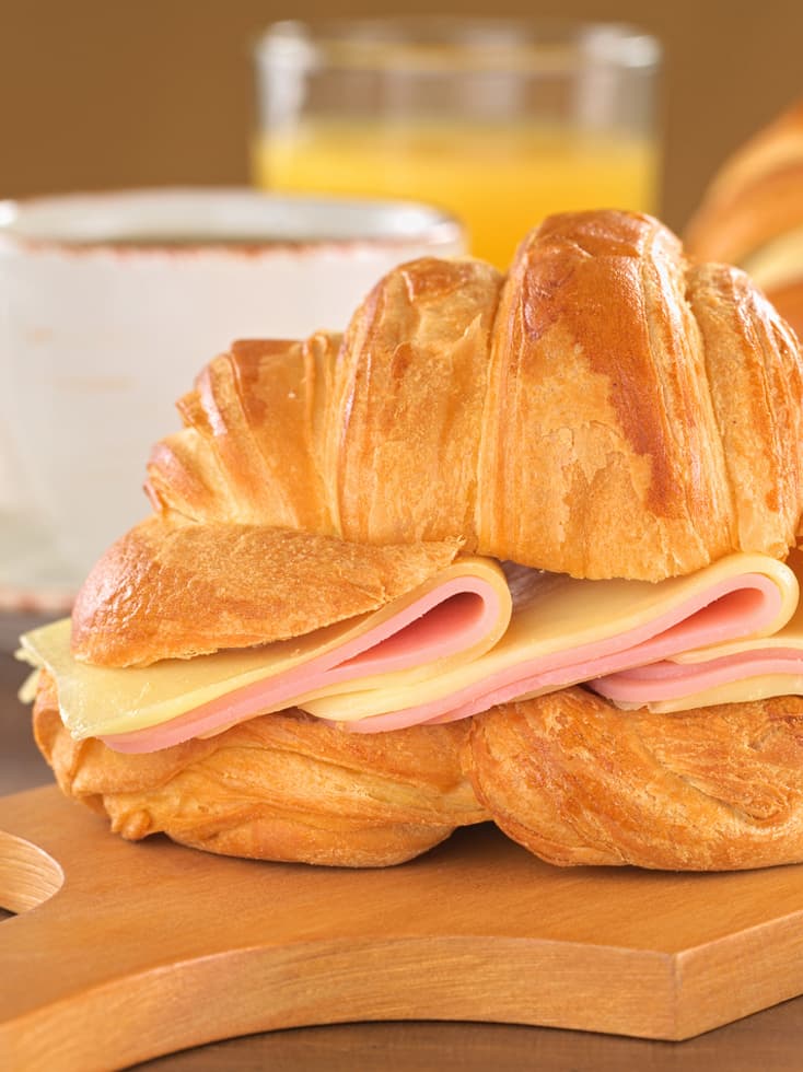 CROISSANT DE PERNIL CUIT I FORMATGE