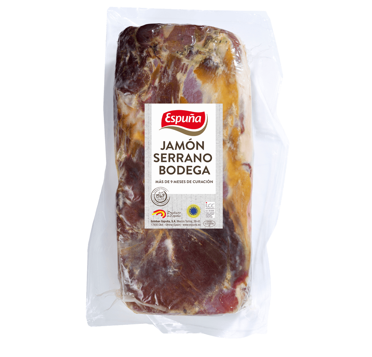 Jamón serrano bodega bloque (9 meses)