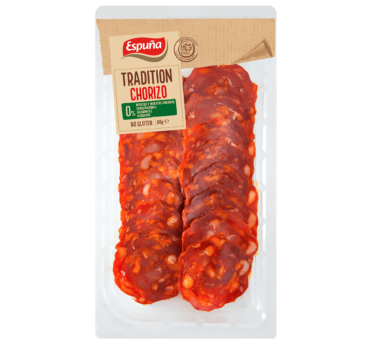 Tradition chorizo lonchas 80g