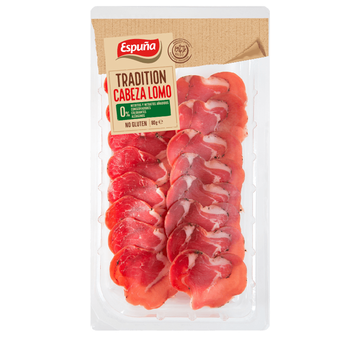 Tradition cabeza lomo lonchas 80g